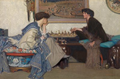 The Chess Game by Emile Vloors
