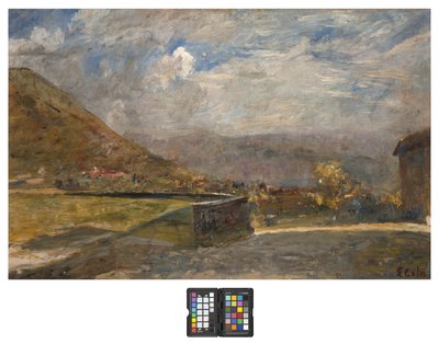 Hills in Brianza by Emilio Gola