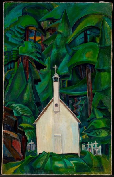 E. Carr, Indian Church by Emily Carr