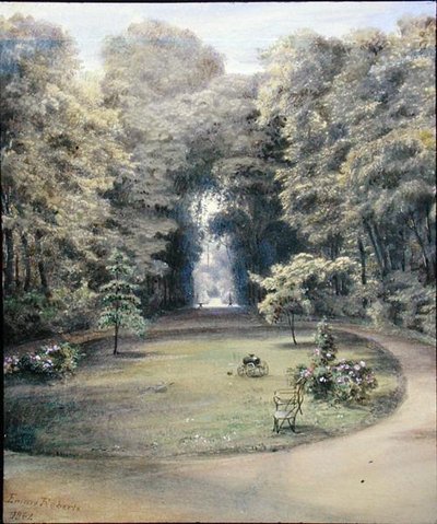 The Garden at Hotel Rainbeaux, Paris by Emma Roberts