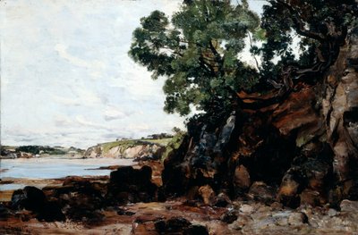 Douarnenez, 1884 by Emmanuel Lansyer