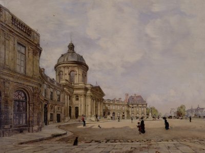 The Institut de France, Paris by Emmanuel Lansyer