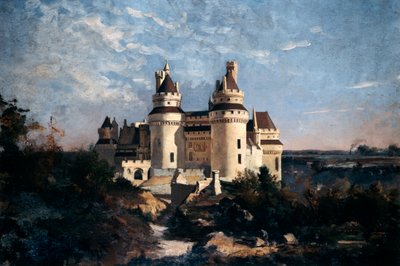Pierrefonds, 1868 by Emmanuel Lansyer