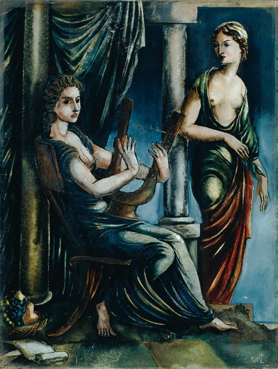 Antique Scene by Ena Rottenberg