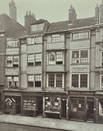 145-148 Aldersgate Street, London, 1879 by English Photographer