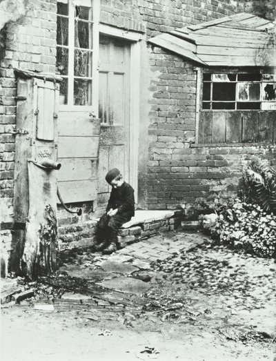 A Boy in Frogmore, London, 1888 by English Photographer