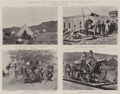 Campaigning Scenes from the Boer Side by English Photographer