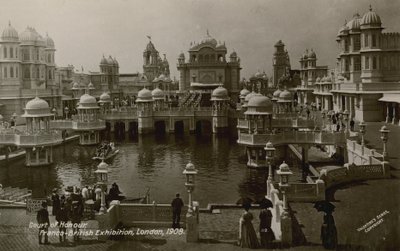 Court of Honour, Franco-British Exhibition, London, 1908 by English Photographer