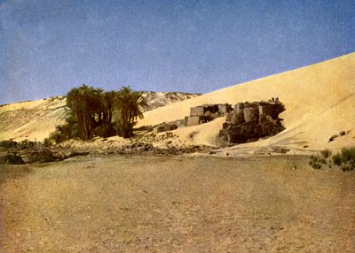 Nubian settlement by English Photographer