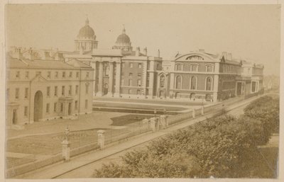 Greenwich Hospital and the Infirmary by English Photographer