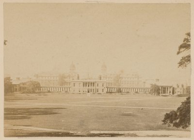 Greenwich Hospital, from the grounds by English Photographer