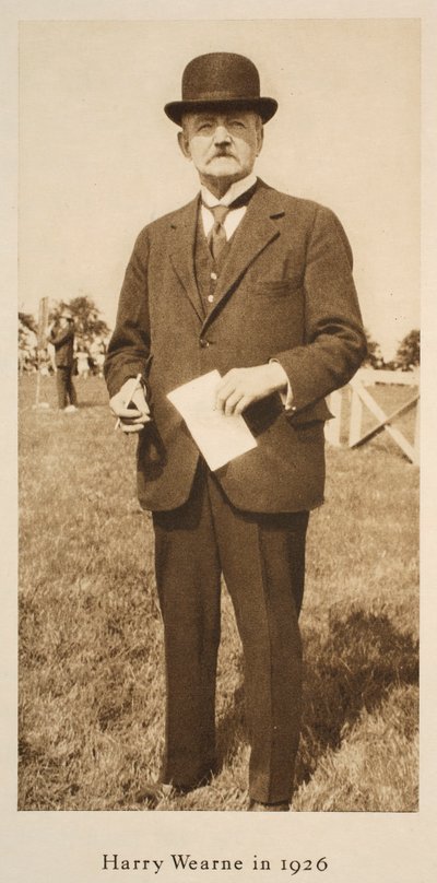 Harry Wearne in 1926 by English Photographer