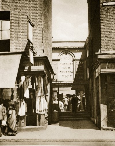 Houndsditch clothing market by English Photographer