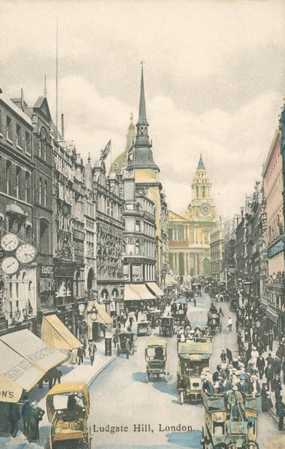 Ludgate Hill, London by English Photographer