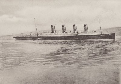MSS "Mauretania" by English Photographer