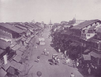 Main Street, Baroda by English Photographer