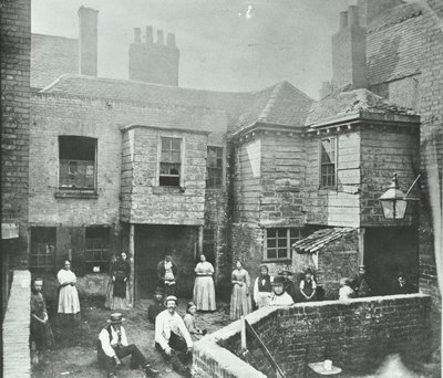 Market Court, London, 1868 by English Photographer