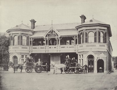 Metropolitan Fire Brigade Station, Adelaide by English Photographer