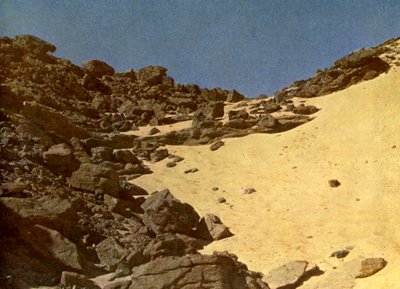 On the Plateau of the Sahara, Egypt by English Photographer