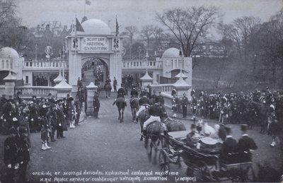 Opening of Scottish National Exhibition, Edinburgh by English Photographer