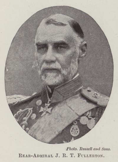 Rear-Admiral J R T Fullerton by English Photographer