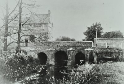 Roe Bridge, Mitcham Lane, 1897 by English Photographer