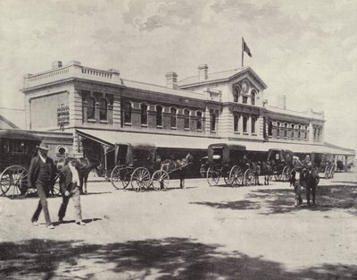 The Railway Station, Perth, Western Australia by English Photographer