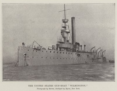 The United States Gun-Boat Wilmington by English Photographer