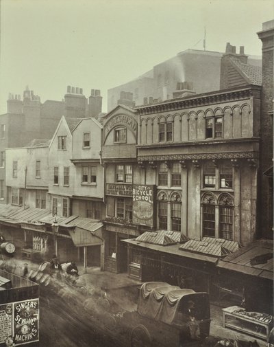 Turks Head, Aldgate, London, 1883 by English Photographer