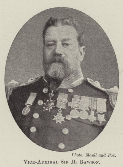 Vice-Admiral Sir H Rawson by English Photographer