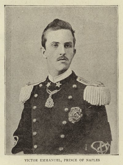 Victor Emmanuel, Prince of Naples by English Photographer