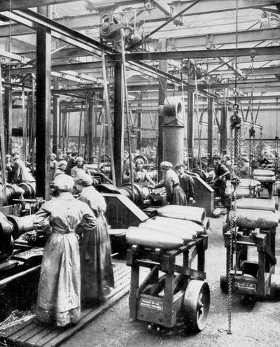 Women making high explosive shells by English Photographer