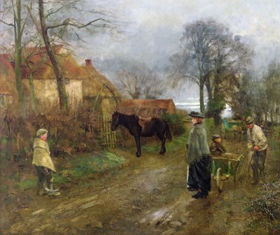 A Country Lane by English School