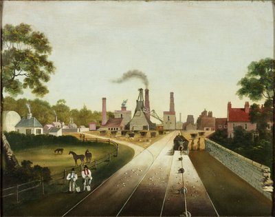 A Pit, Backworth by English School