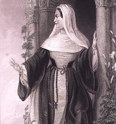 An Abbess, c.1845 by English School