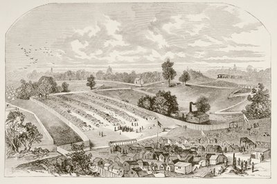 Andersonville Prison by English School