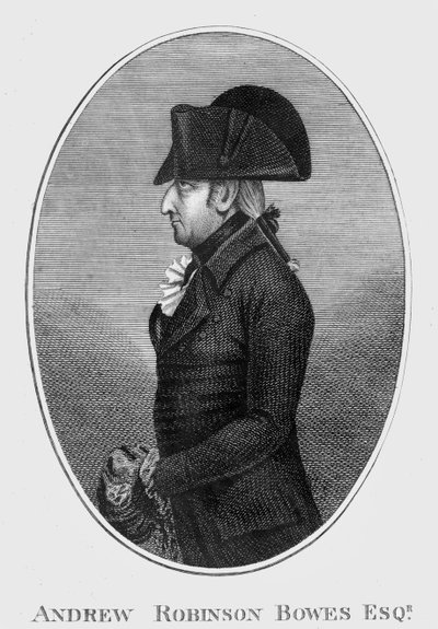 Andrew Robinson Bowes by English School
