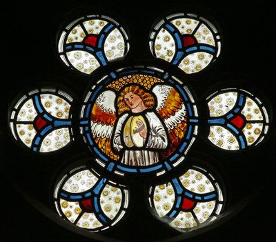 Angel with Cymbals by English School
