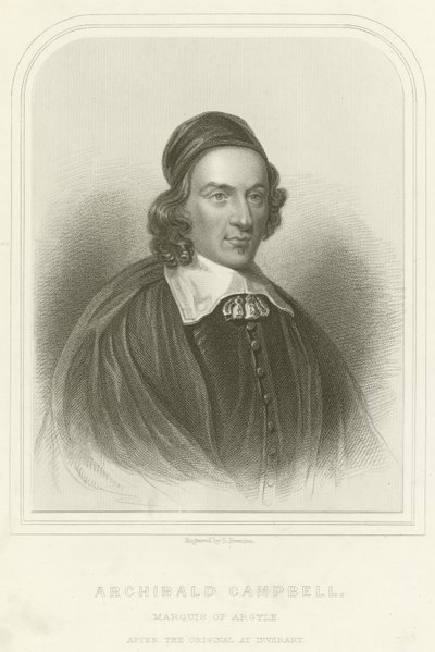 Archibald Campbell, Marquis of Argyle by English School