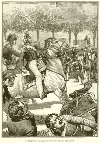 Attempted Assassination of Louis Philippe by English School