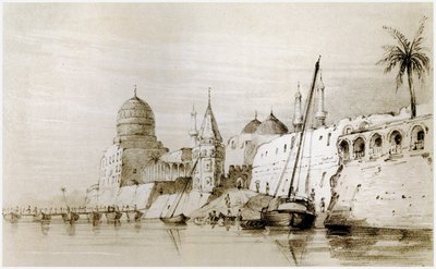 Baghdad, c.1834-37 (drawing) by English School
