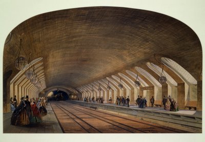 Baker Street Underground Station by English School