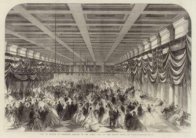 Ball in Honour of President Lincoln by English School