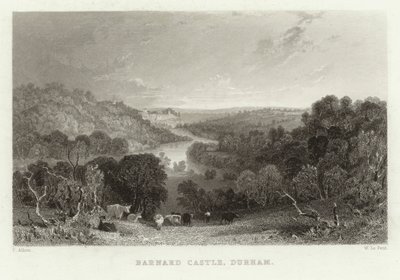 Barnard Castle, Durham by English School