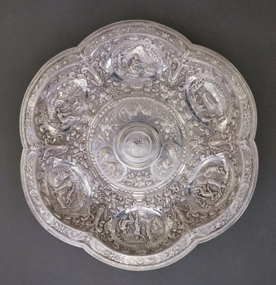 Basin, 1618 by English School