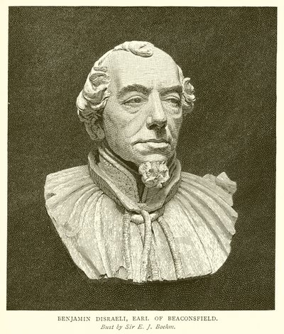 Benjamin Disraeli, Earl of Beaconsfield by English School