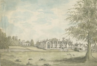 Blithfield Hall by English School