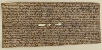 The Fonthill Letter by English School