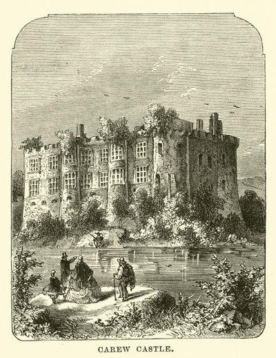 Carew Castle by English School