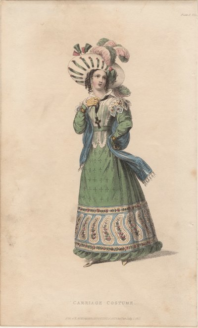 Carriage Costume by English School